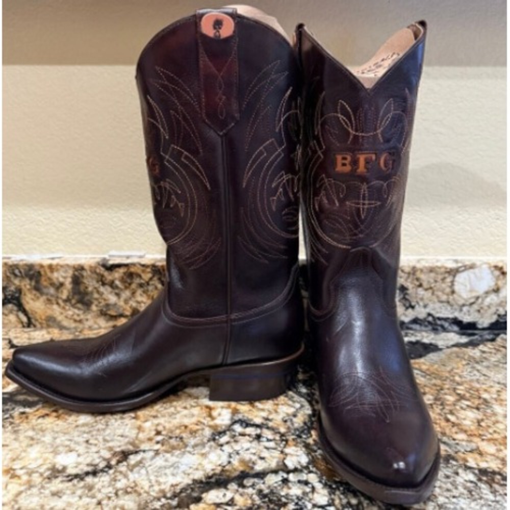 NEW $459 Alvies Billy Gibbons ZZ Top BFG "El Hombre" 11.5 DE Western Cowboy Boot - Picture 2 of 5